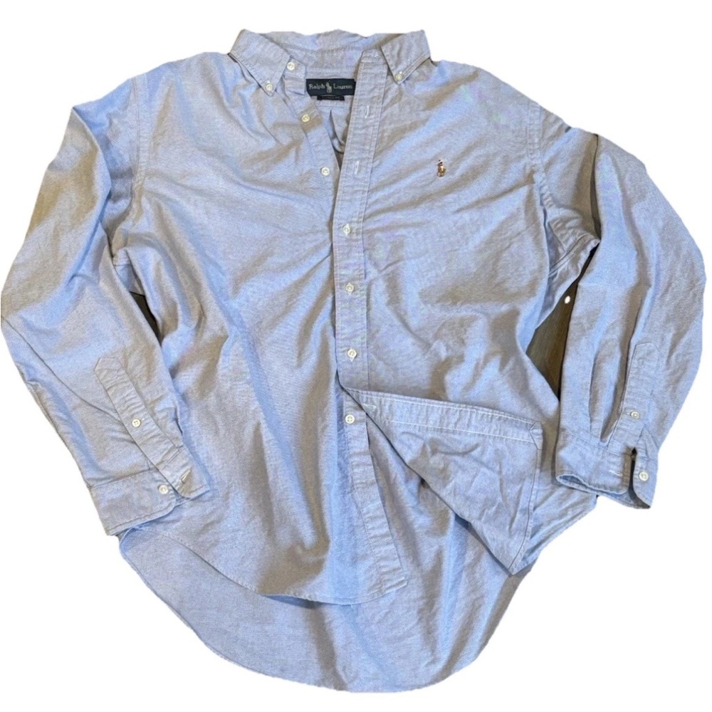 Ralph Lauren Light Blue Button-Down Shirt